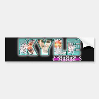 PEGATINA PARA COCHE KYLE WILDSTYLE