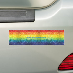 Pegatina Para Coche La bandera del orgullo gay de SlipperyJoe color ar