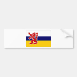 Pegatina Para Coche La bandera holandesa de Limburgo