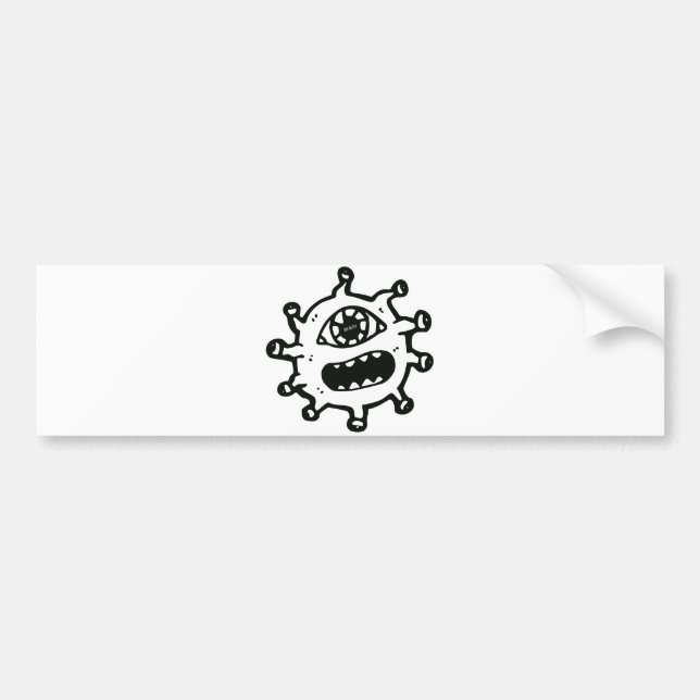 Pegatina Para Coche La belleza está en el ojo del espectador (Frente)