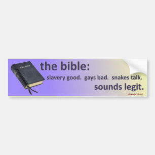 Pegatina Para Coche la biblia: