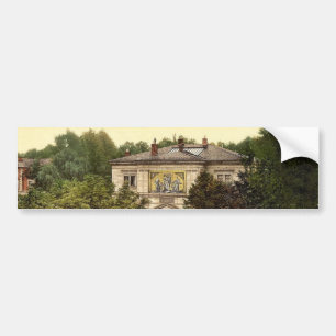 Pegatina Para Coche La casa de Wagner, obra clásica de Bayreuth,