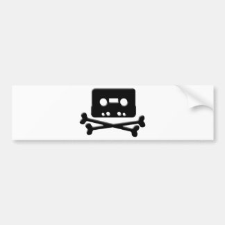 Pegatina Para Coche La cinta de la bahía del pirata