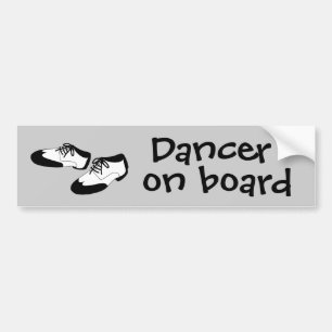Pegatina Para Coche La danza para hombre del oscilación calza polaina