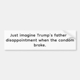 Pegatina Para Coche La decepción del padre de Trump Hankamer Artjunkha