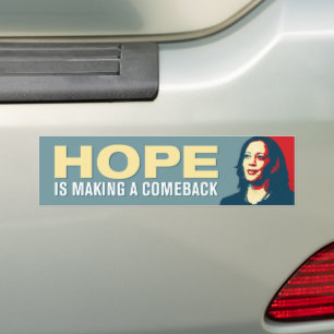 Pegatina Para Coche La Esperanza De Kamala Harris 2024 Vuelve