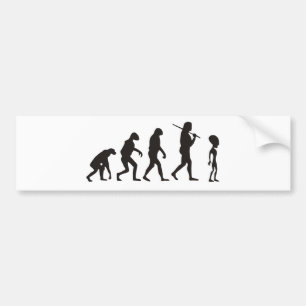 Pegatina Para Coche La evolución del extranjero