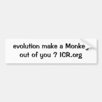 ¿la evolución hace un mono fuera de usted? ICR.org
