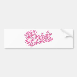 Pegatina Para Coche La flor hawaiana de novia