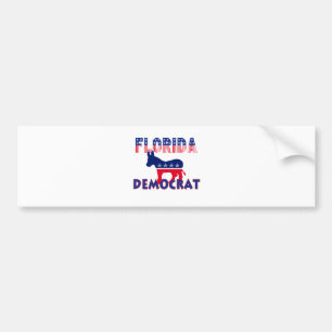 Pegatina Para Coche La Florida Demócrata