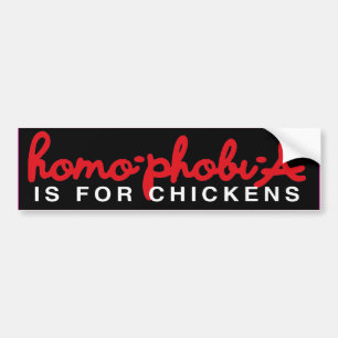 Pegatina Para Coche LA HOMOFOBIA ES PARA POLLOS -.png