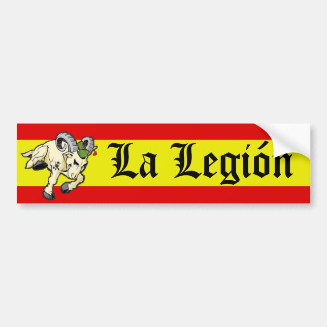Pegatina Para Coche La Legión (Frente)