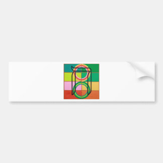 Pegatina Para Coche La letra del Het - alfabeto hebreo