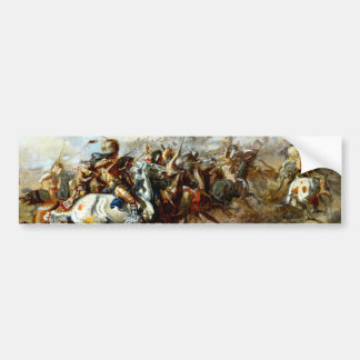 Pegatina Para Coche La lucha de Custer