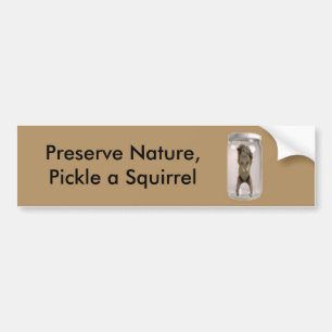 Pegatina Para Coche La naturaleza del coto, conserva en vinagre una