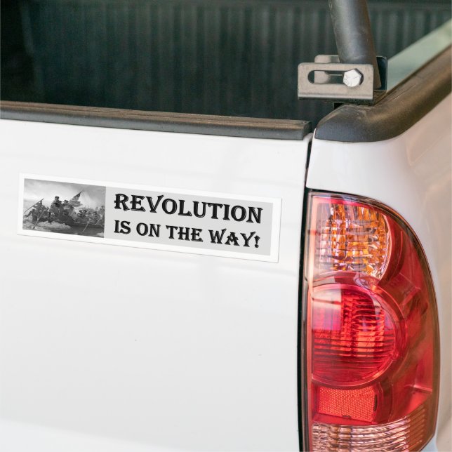 Pegatina Para Coche La revolución está en camino (En Camión)
