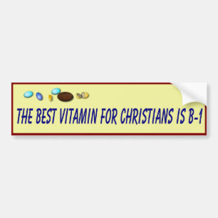 Pegatina Para Coche La salud cristiana aconseja