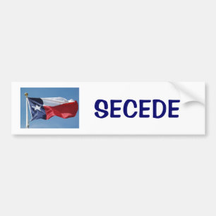 Pegatina Para Coche la Tejas-bandera, SECEDE