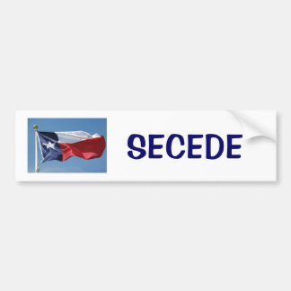 Pegatina Para Coche la Tejas-bandera, SECEDE