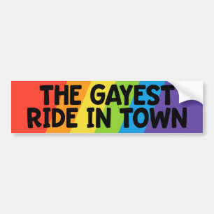 Pegatina Para Coche La travesía más gay en la comunidad LGBTQ