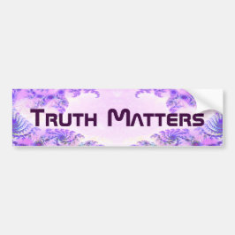 Pegatina Para Coche La verdad importa 11