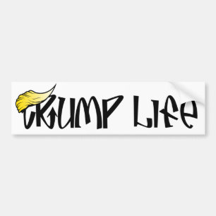 Pegatina Para Coche La vida de Trump