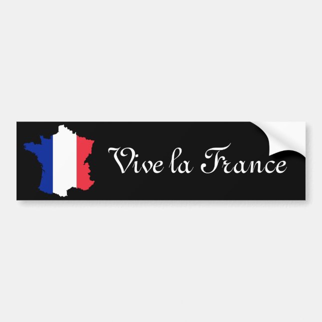 Pegatina Para Coche la vive Francia (Frente)