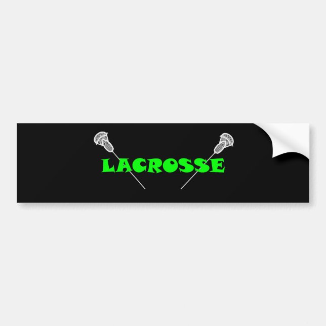 Pegatina Para Coche Lacrosse (Frente)