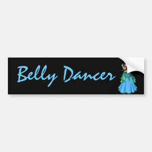 Pegatina Para Coche Lacy Belly Dancer