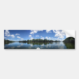 Pegatina Para Coche Lady Bird Lake Panorama - Austin - Texas