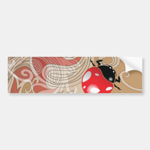 Pegatina Para Coche Lady Bug Art