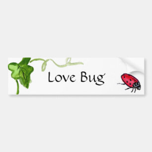 Pegatina Para Coche Lady Bug Bumper Sticker