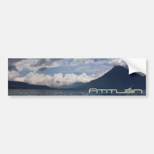 Pegatina Para Coche Lago Atitlan