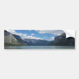 Pegatina Para Coche Lago Minnewanka, Montañas Rocosas, Canadá