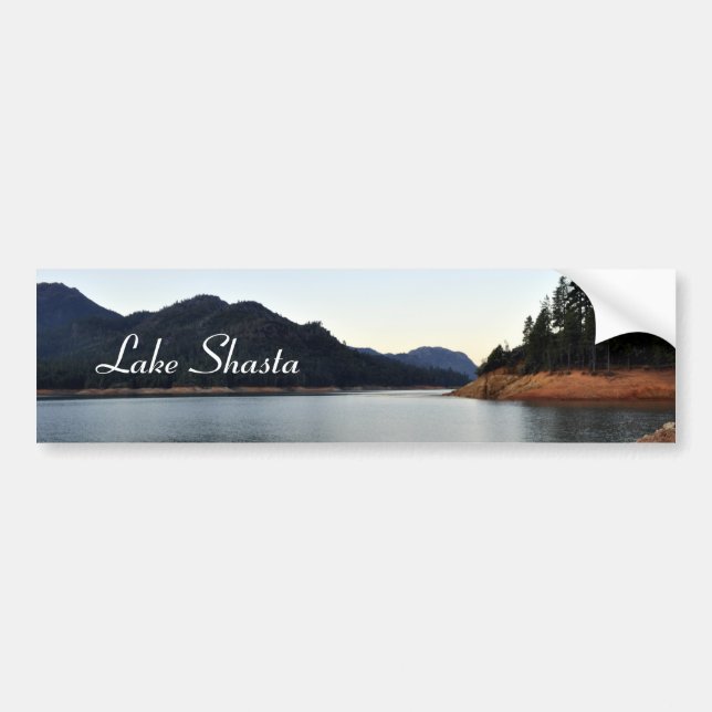 Pegatina Para Coche Lago Shasta (Frente)