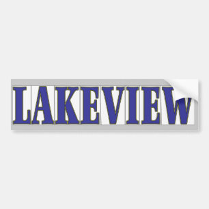 PEGATINA PARA COCHE LAKEVIEW
