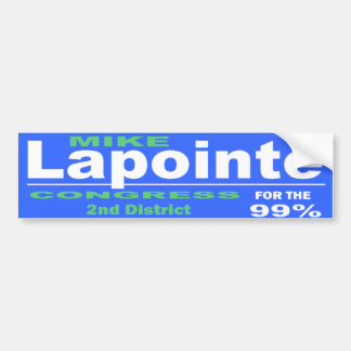 Pegatina Para Coche Lapointe para la campaña del congreso 2014