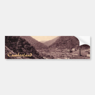 Pegatina Para Coche Las Estanterías Vintage Cumberland Bumper Sticker