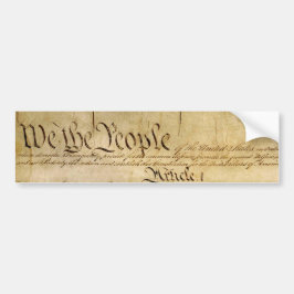 Pegatina Para Coche ¡Las libertades constitucionales de los E.E.U.U. -