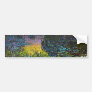 Pegatina Para Coche Las Nieves Del Agua - El Sol, Claude Monet