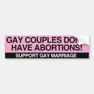 Pegatina Para Coche LAS PAREJAS GAY NO TIENEN ABORTOS -.png