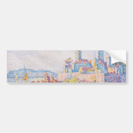 Pegatina Para Coche Las Torres de Antibes (de Paul Signac)