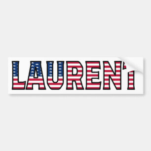 Pegatina Para Coche Laurent Name Vorname Estados Unidos Aufkleber Pega