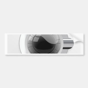 Pegatina Para Coche Lavadora blanca