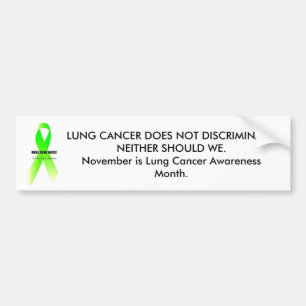 Pegatina Para Coche LCgreen, CÁNCER de PULMÓN NO HACE