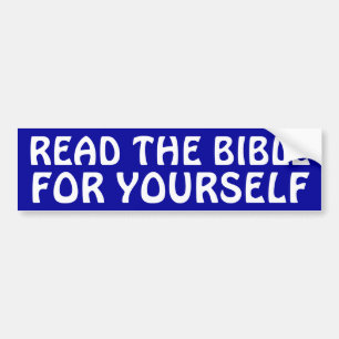 Pegatina Para Coche Lea la biblia
