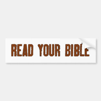 Pegatina Para Coche Lea su biblia