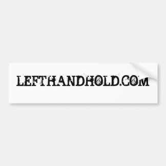 PEGATINA PARA COCHE LEFTHANDHOLD.COM