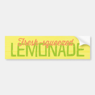 Pegatina Para Coche Lemonada fresca exprimida