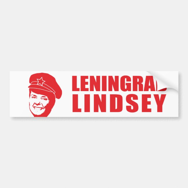Pegatina Para Coche Leningrad Lindsey (Frente)
